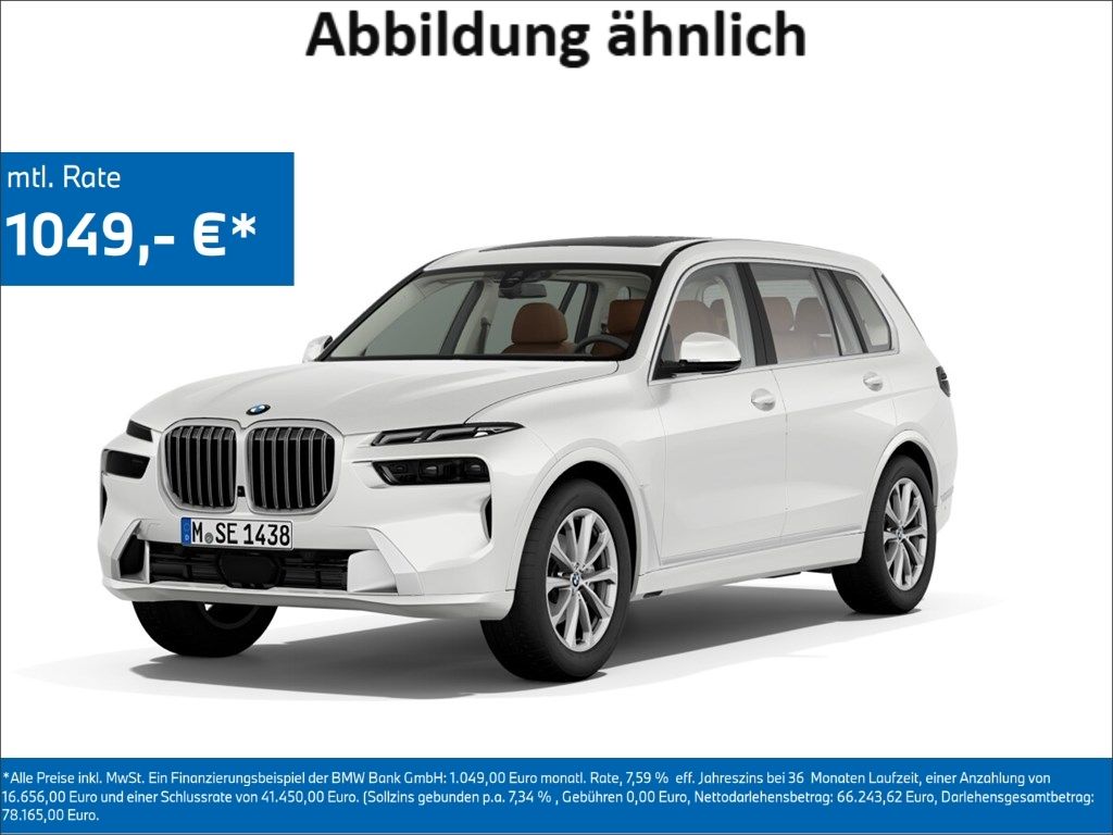 Bild des Angebotes BMW X7 xDrive 40d M Sport Pro/AHK/B&W/Standheizung