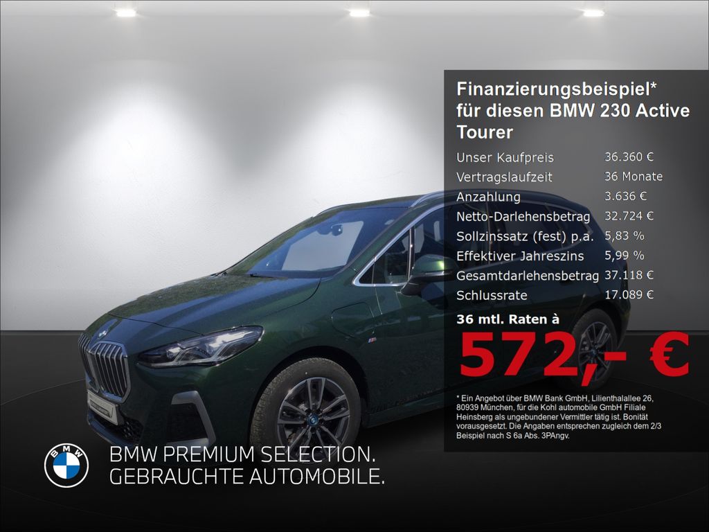 Bild des Angebotes BMW 230 Active Tourer e xDrive M Sport Anhängerkuppl