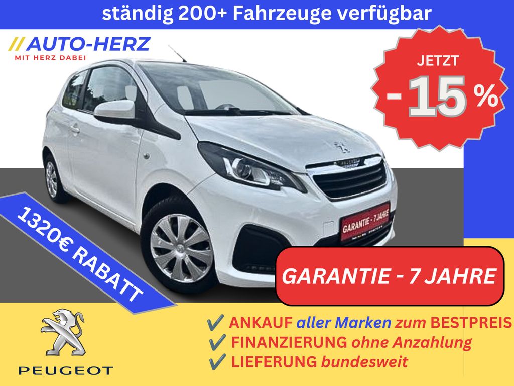 Bild des Angebotes Peugeot 108 Klima+PDC+Navi /// FINANZIERUNG 69€ mtl.