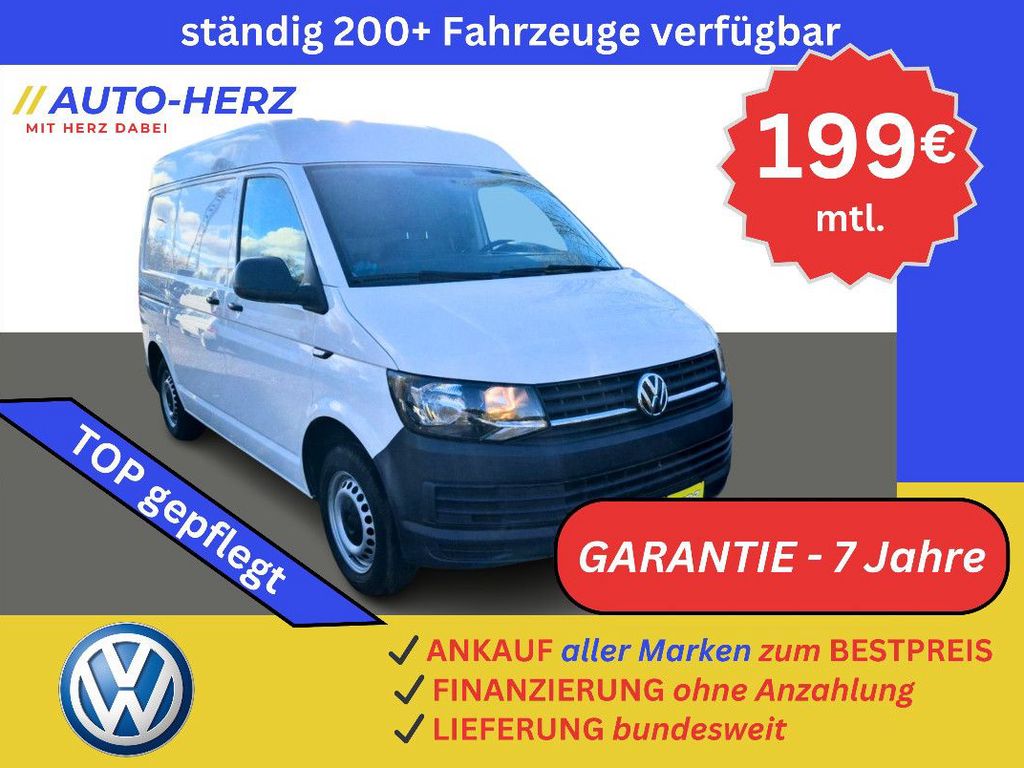 Bild des Angebotes Volkswagen T6 Transporter Kasten Mittelhochdach H2 1.Hand