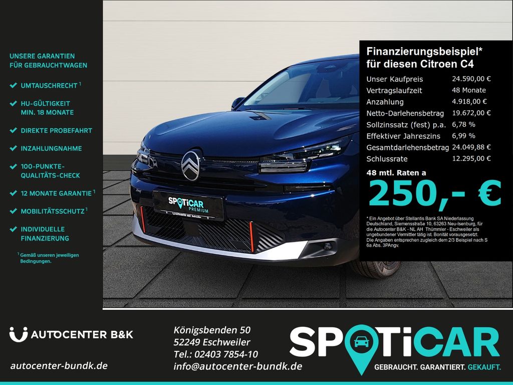 Bild des Angebotes Citroën C4 Hybrid 145 Doppelkup. Collection  Kamera SHZ