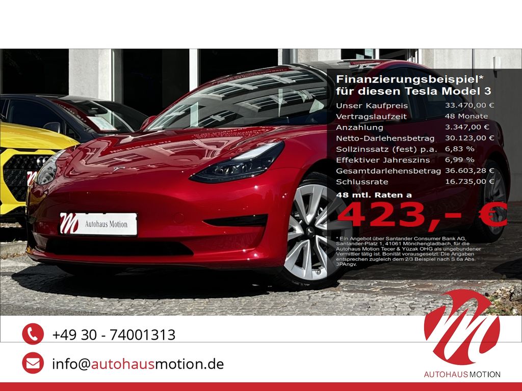 Bild des Angebotes Tesla Model 3 MJ2023 Standard Range + Enhanced Autopil
