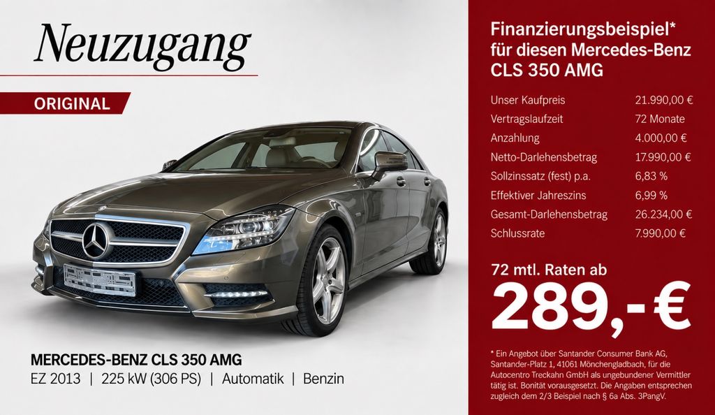 Bild des Angebotes Mercedes-Benz CLS 350 BlueEFFICIENCY AMG Voll Voll