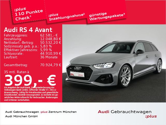 Bild des Angebotes Audi RS4 Avant HuD/Navi+/ACC