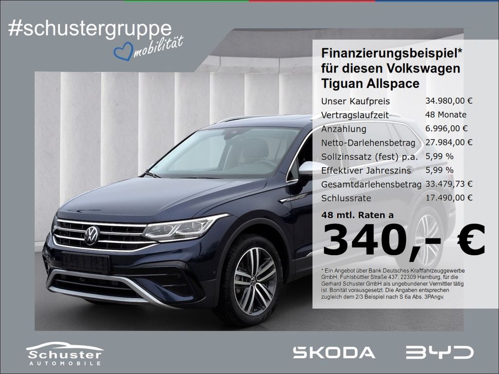 Bild des Angebotes Volkswagen Tiguan Allspace Elegance 4Mot 2.0TSI*7-Sitze AHK
