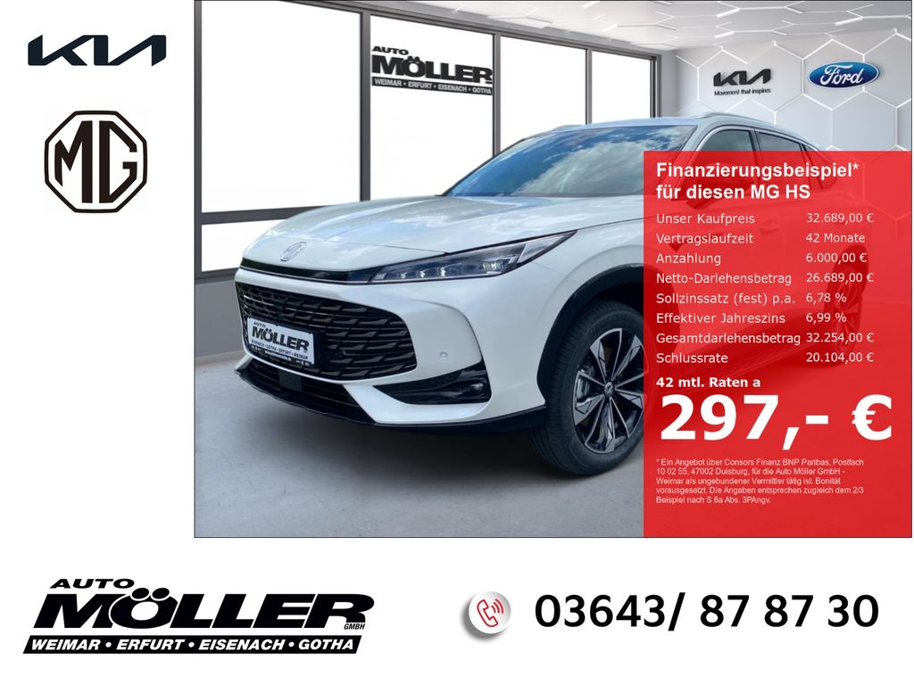 Bild des Angebotes MG HS PHEV LUXURY 360° Kam. LED Klima DAB Leder ACC