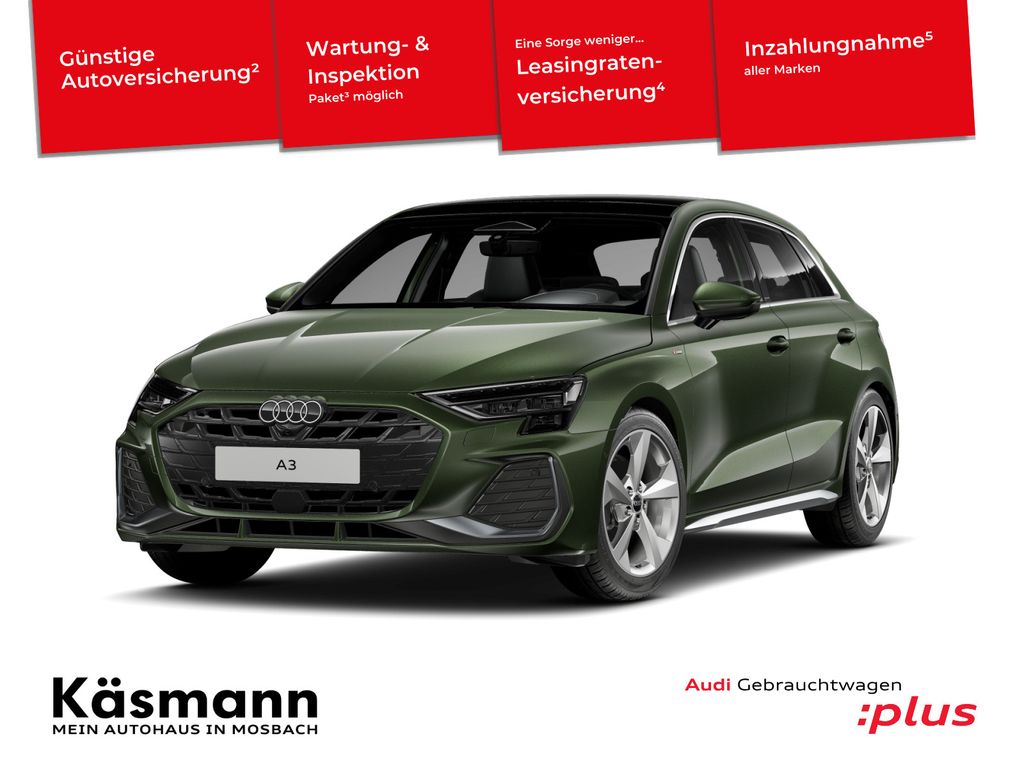 Bild des Angebotes Audi A3 Sportback S line TDI MATRIX PANO 360 SONOS