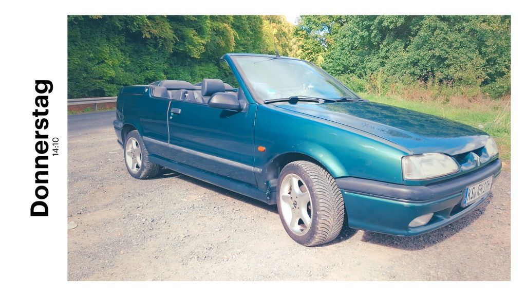 Bild des Angebotes Renault R 19 1.8 -Cabrio TÜV8/28 H-Kennzeichen