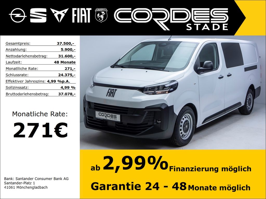 Fiat Scudo Multicab SHZ AHK PDC STANDHEIZUNG Carplay