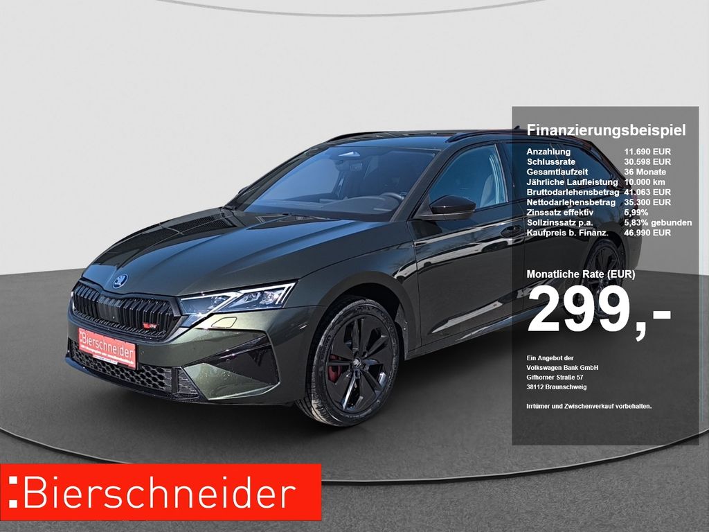 Bild des Angebotes Skoda Octavia Combi 2.0 TSI DSG RS AHK NAV LED MATRIX