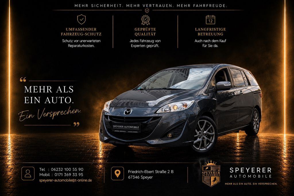 Bild des Angebotes Mazda 5 Sendo|KLIMAAUTO|7-SITZER|PDC|NUR 60.000KM|TEMP