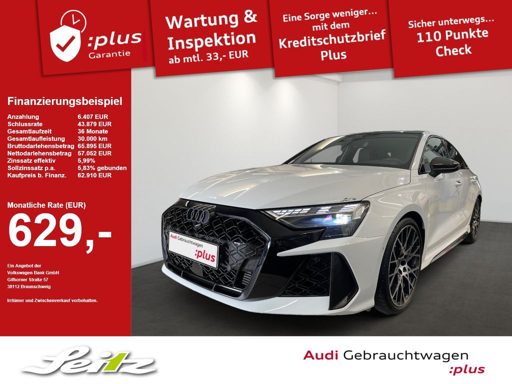 Bild des Angebotes Audi RS3 Limousine 2.5 TFSI quattro *HEAD-UP*PANO*SON