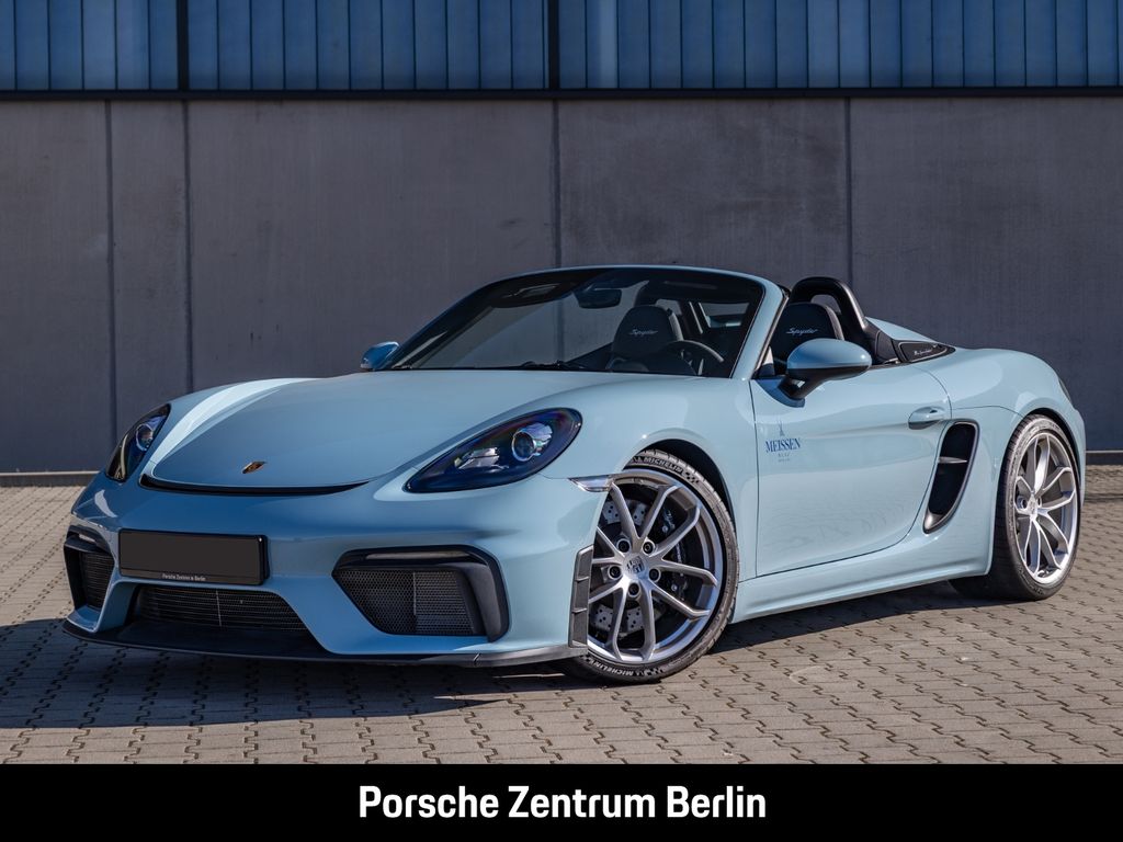 Bild des Angebotes Porsche 718 Spyder Meißenblau 1.Hand nur 504km Schalter