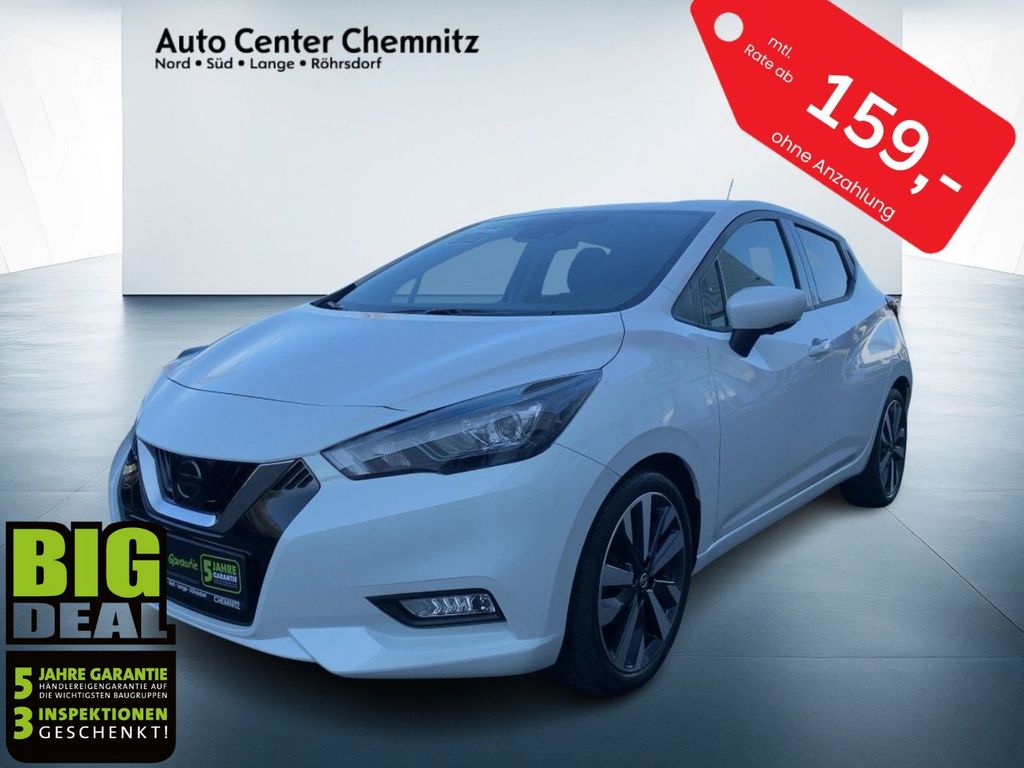 Bild des Angebotes Nissan Micra 1.0 IG-T Tekna BOSE/Navi/KlimaA/SHZ/PDC/Ka