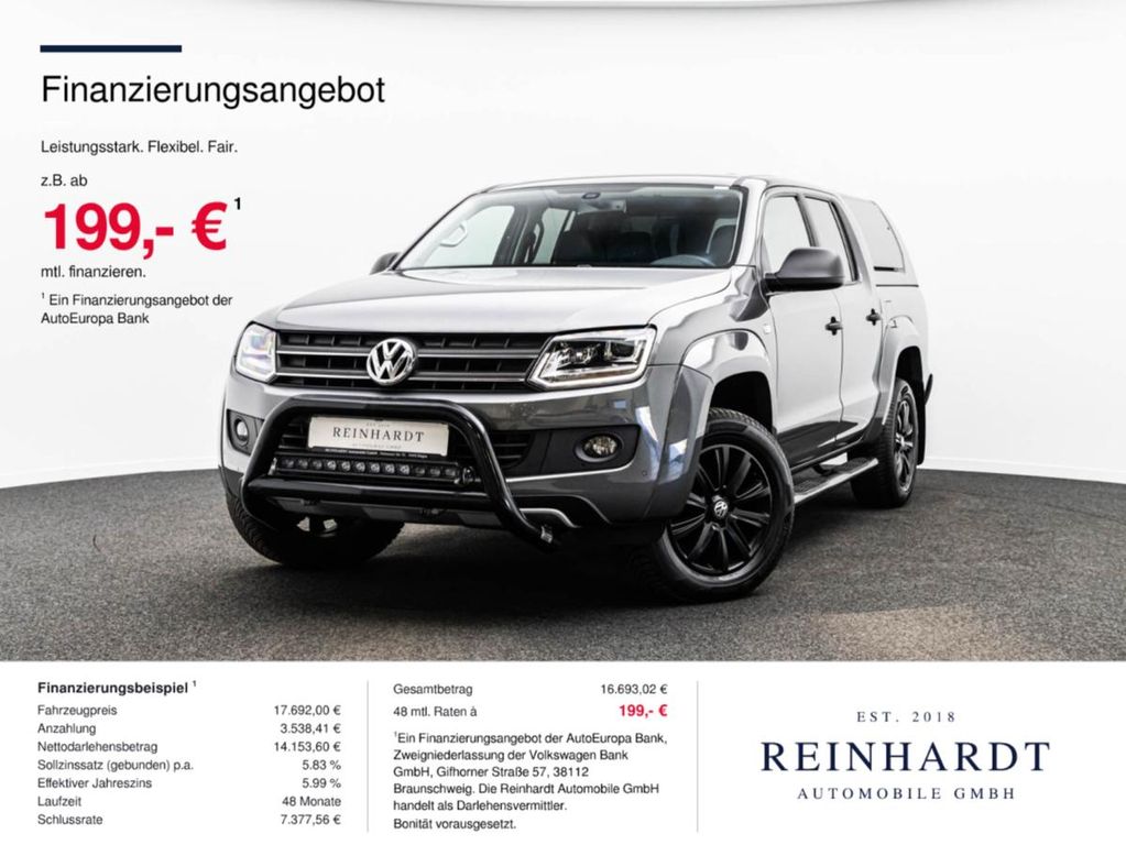 Bild des Angebotes Volkswagen AMAROK 2.0TDi DARK LABEL DOUBLE CAB 4M LED/AHK