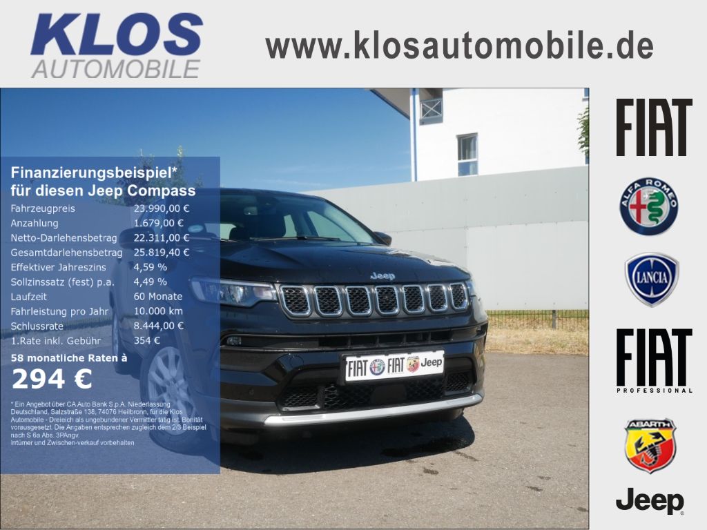 Jeep Compass ALTITUDE e-HYBRID 1.5l 130PS AT SICHERHE