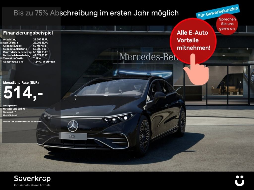 Bild des Angebotes Mercedes-Benz EQS 580 4M AMG BURM MEMO 360 AHK AIRMATIC DISTR