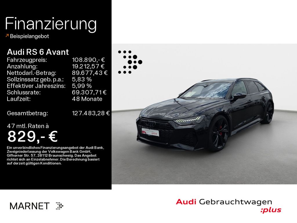 Bild des Angebotes Audi RS 6 Avant qu*Navi*Matrix*B&O*AHK*HUD*Pano*Virtu