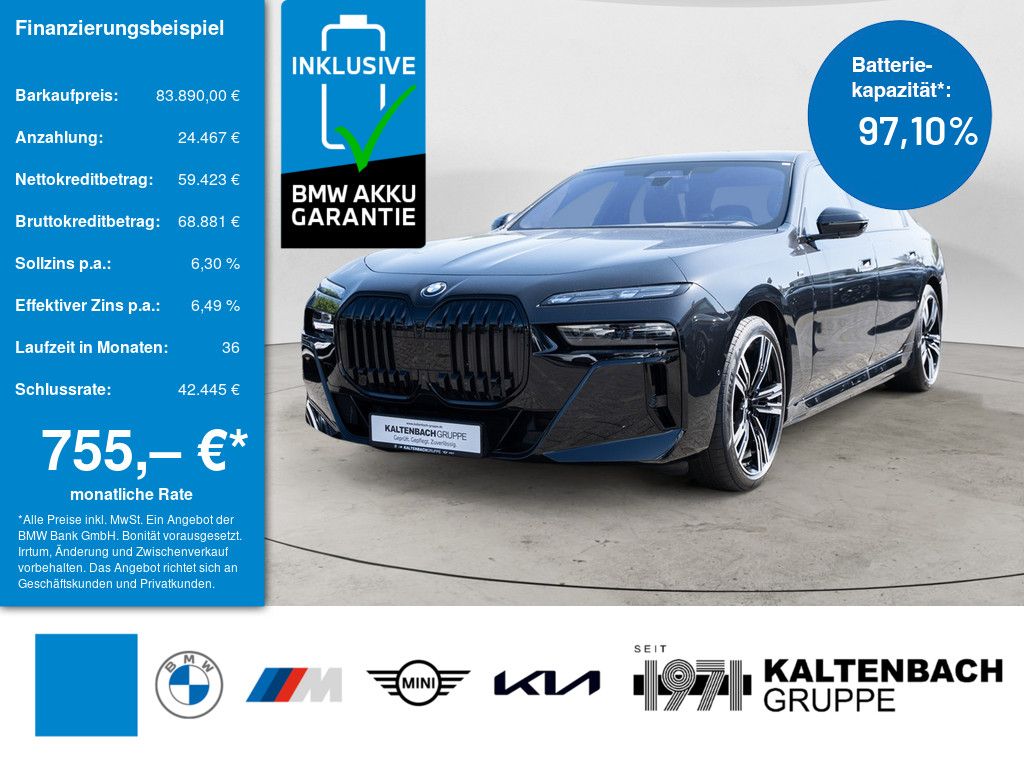 Bild des Angebotes BMW i7 60 xDrive M-Sport Pro PANO AHK 360° ACC B&W