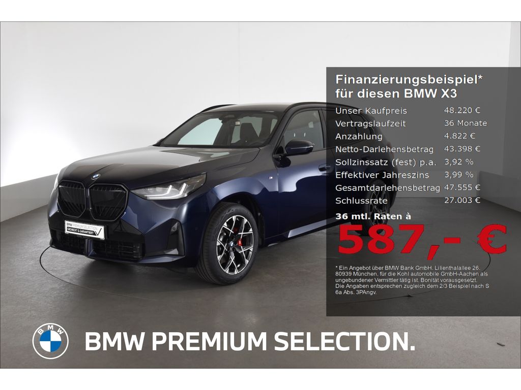 Bild des Angebotes BMW X3 20d xDrive M Sport Pro Iconic Glow Anhängerku