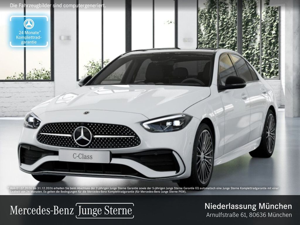 Bild des Angebotes Mercedes-Benz C 180 AMG Advanced Night/Pano/"9/3D-Sound/Abriss