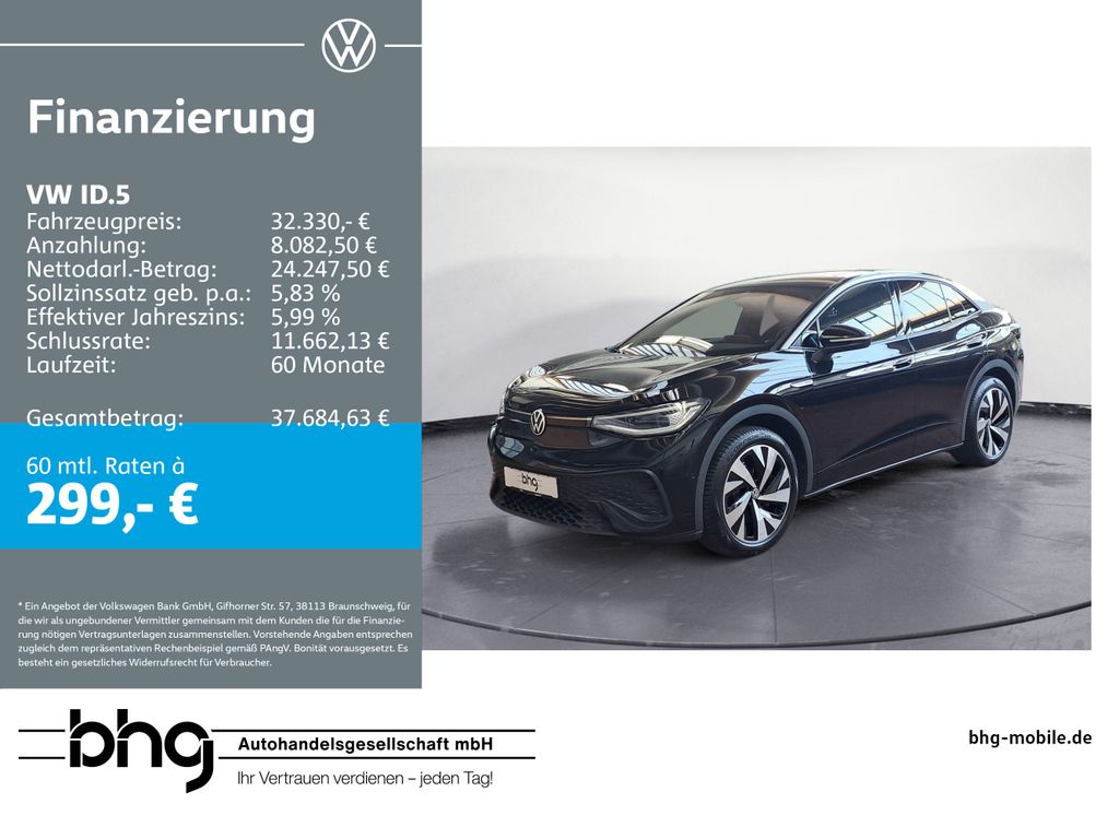 Bild des Angebotes Volkswagen ID.5 Pro Performance