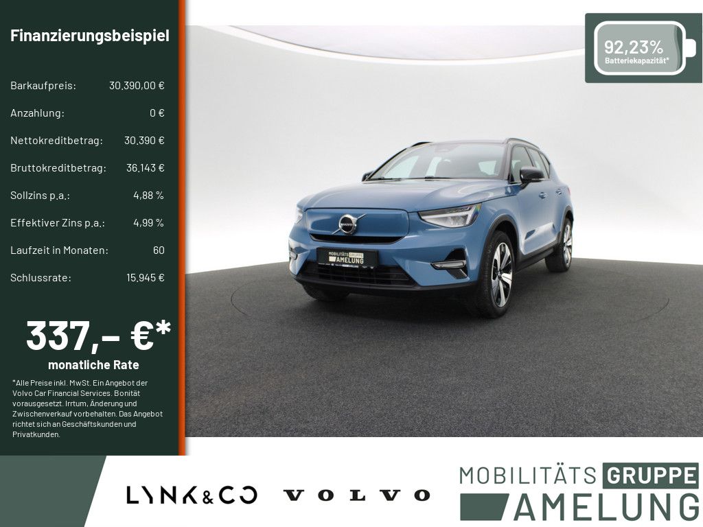 Volvo XC40 Plus Recharge 2WD LED KAMERA ACC STANDHZ