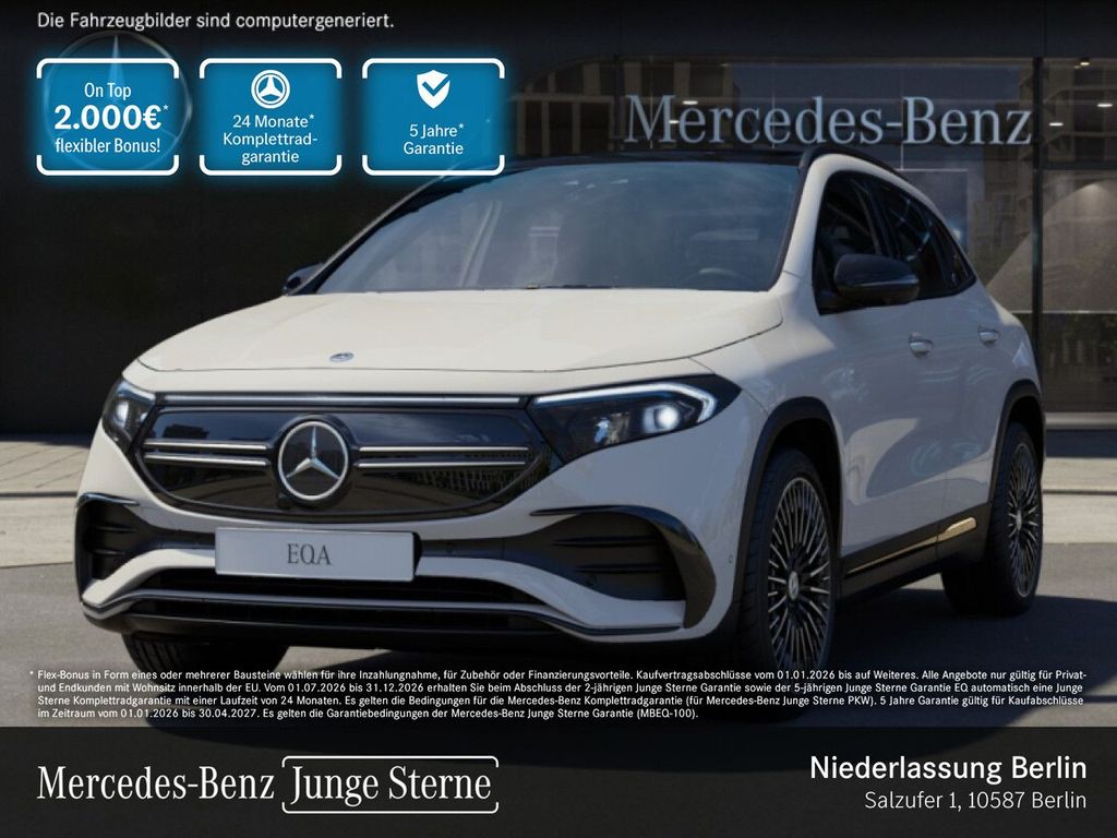 Bild des Angebotes Mercedes-Benz EQA 350 4M AMG Adv+/Night/Pano/20"/Burm/Dist/360