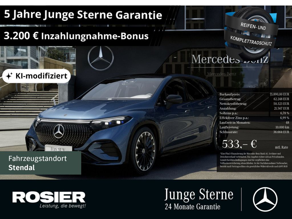Bild des Angebotes Mercedes-Benz EQS 450+ AMG Sport Premium+ Hyperscreen ACC SUV