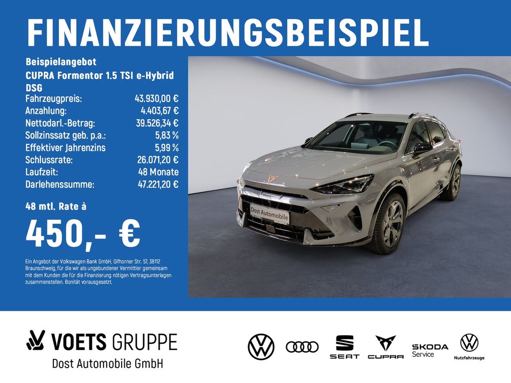 Bild des Angebotes Cupra Formentor 1.5 TSI e-Hybrid DSG NAVI+PDC+SHZ+LED