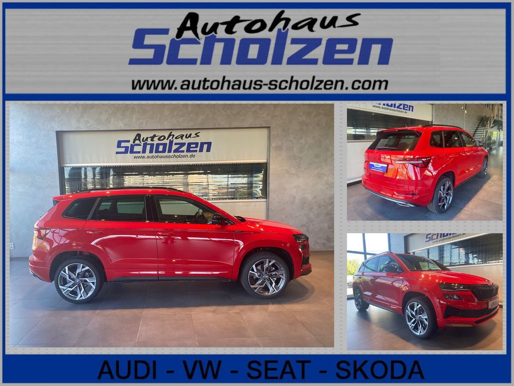 Bild des Angebotes Skoda Karoq Sportline 1,5 TSI DSG*AHK*CANTON*360°*5JG*