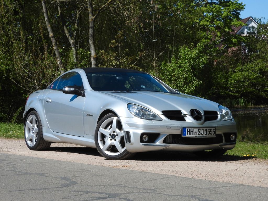 Mercedes-Benz SLK 55 AMG, Scheckheft, Bi-Xenon, Harman-Kardon