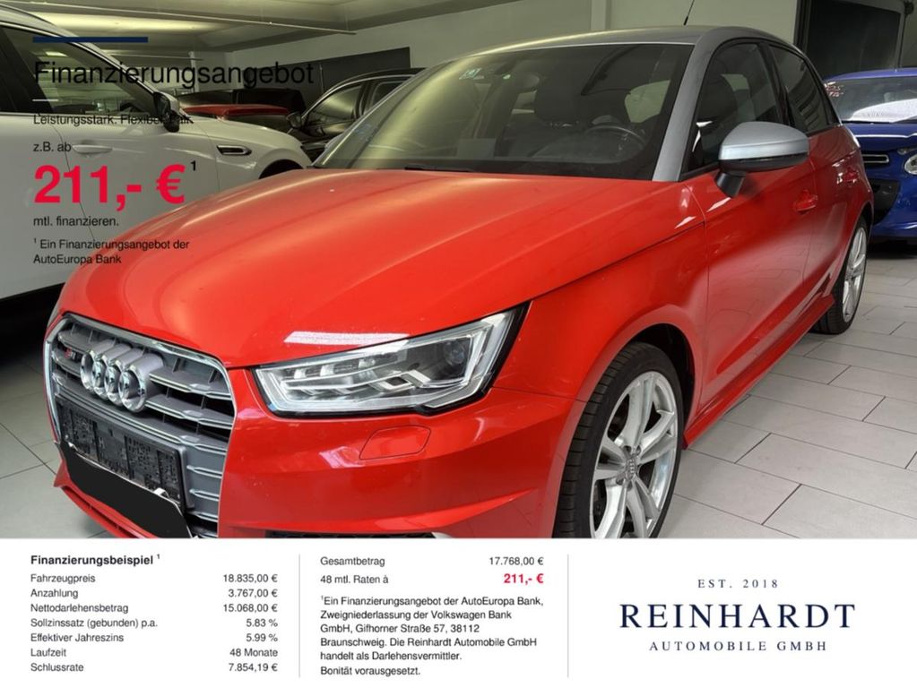 Bild des Angebotes Audi S1 SPORTBACK 2.0TFSi Q 17Z./XENON+/TEMPOMAT/NAVI