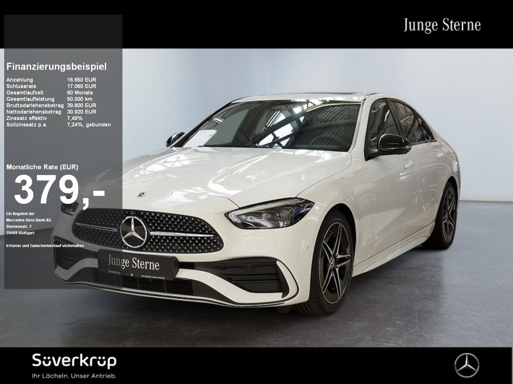 Bild des Angebotes Mercedes-Benz C 300 4M // AMG NIGHT MEMO 360 DISTR KAMERA SPUR