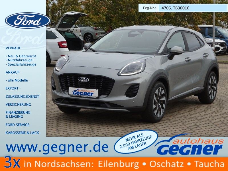 Ford Puma 1.0L MHEV Titanium Aut WiPa el.Heck GRA PDC