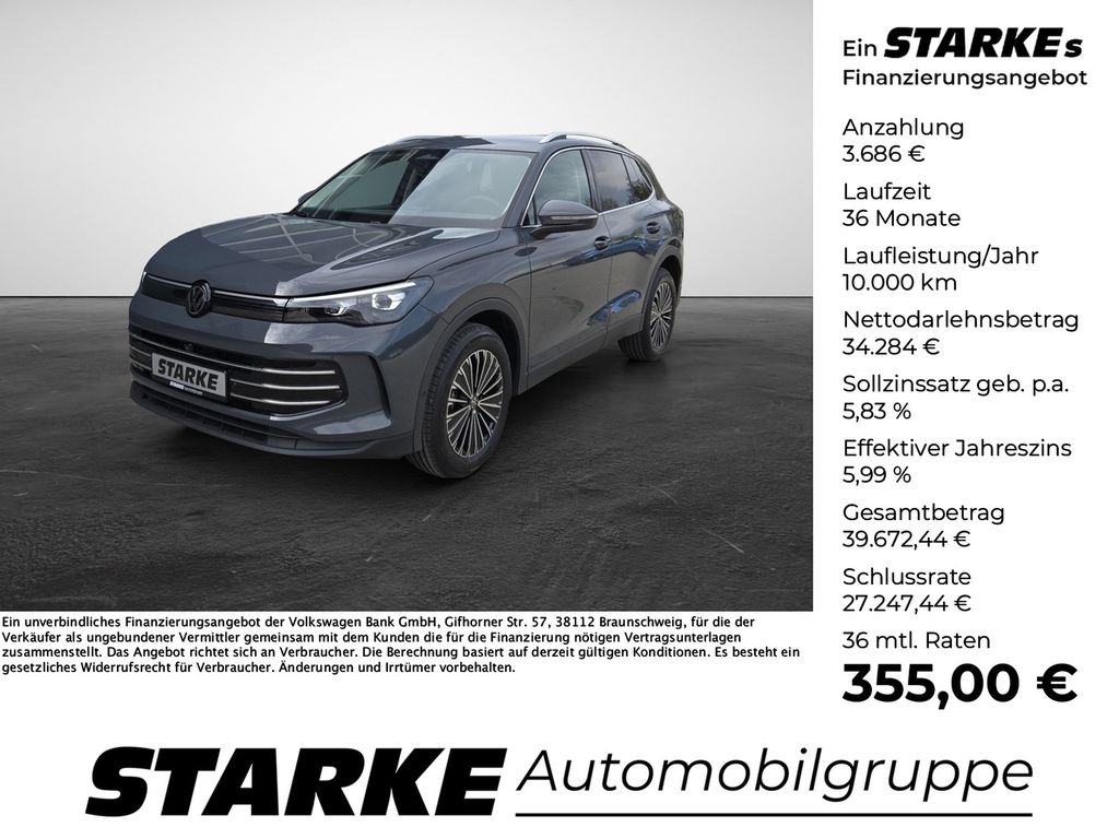 Bild des Angebotes Volkswagen Tiguan 2.0 TDI DSG Elegance Navi LED Kamera PDC