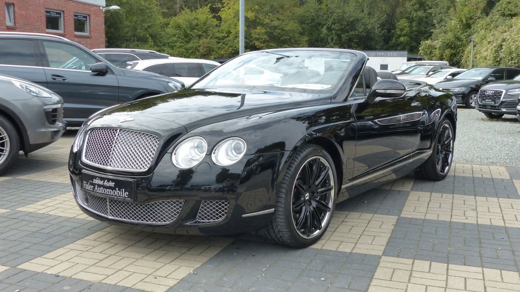 Bild des Angebotes Bentley Continental GTC tripple schwarz  W12 4WD