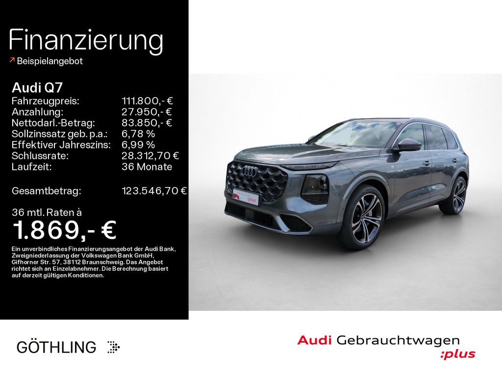 Bild des Angebotes Audi Q7 TDI S line quattro tiptronic *Matrix*HUD*Stan