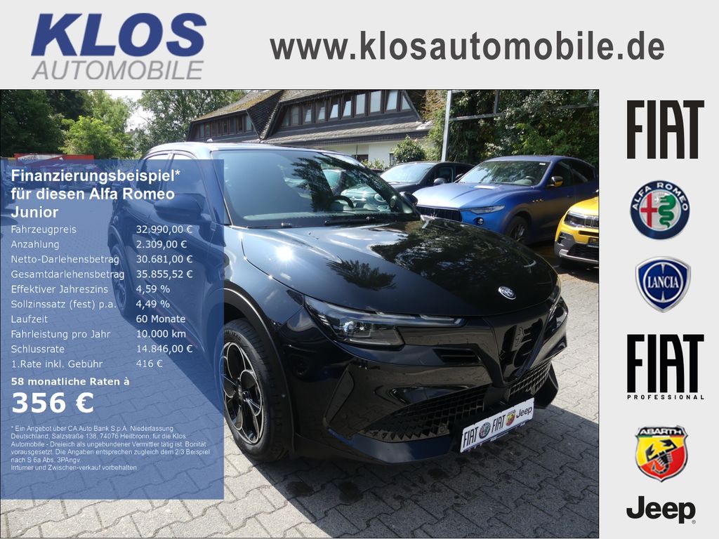 Bild des Angebotes Alfa Romeo Junior IBRIDA Q4 1.2 VGT 145PS DCT6 SPORT SABELT