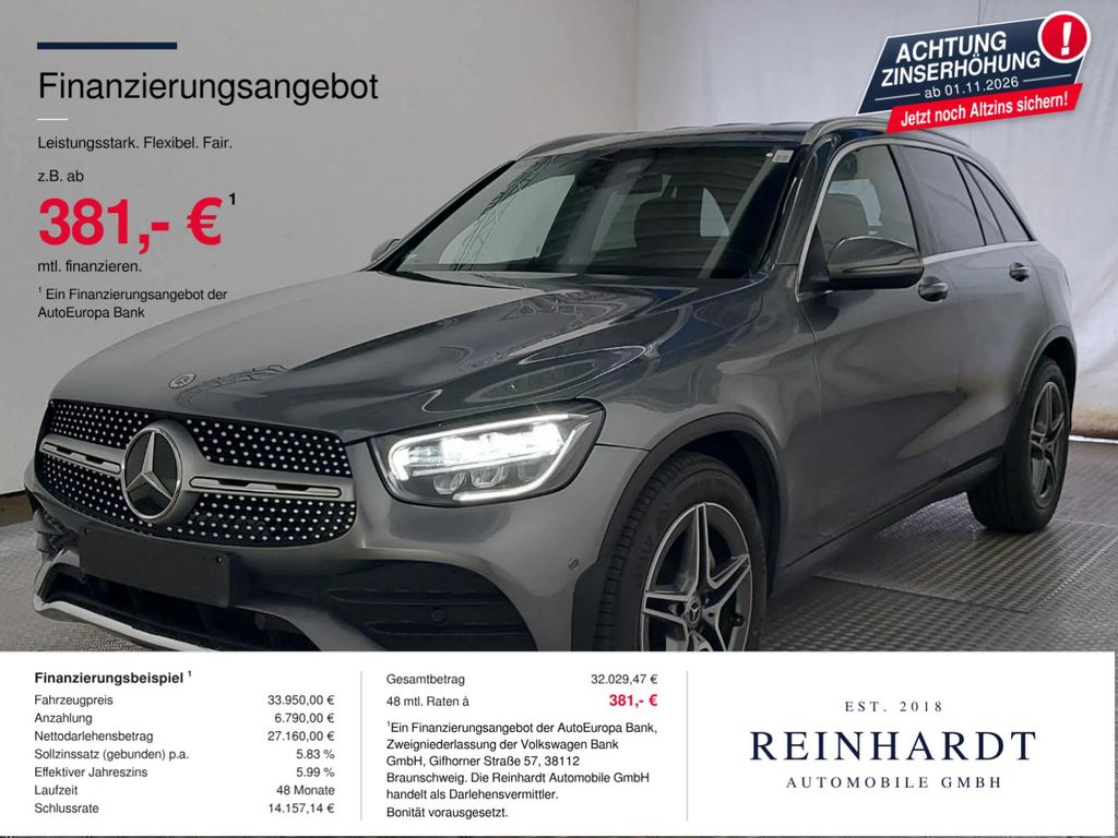 Bild des Angebotes Mercedes-Benz GLC 220d AMG LINE 4MATIC DISTRO+/LED-HP/AHK/TOTW