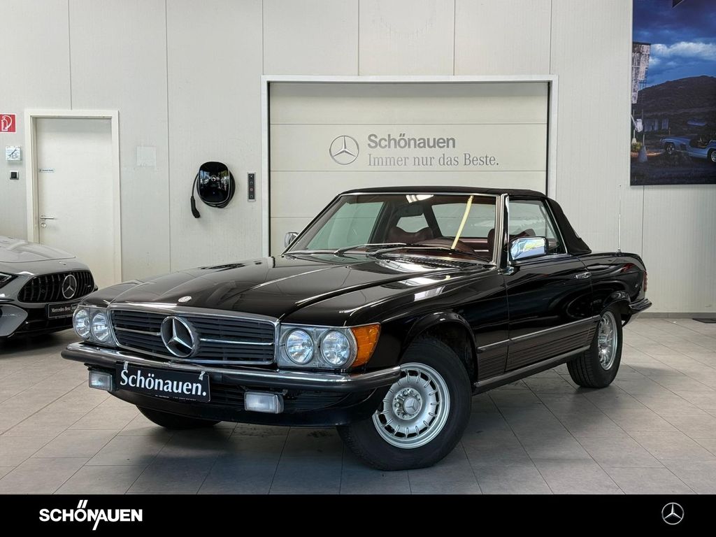 Bild des Angebotes Mercedes-Benz 450SL R107 CABRIO LEDER ROT+KLIMA