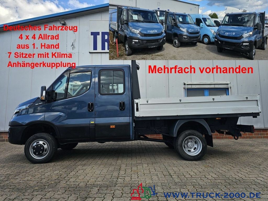 Bild des Angebotes Iveco Daily 35C15 4x4 Allrad Doka 7 Sitze AHK Klima