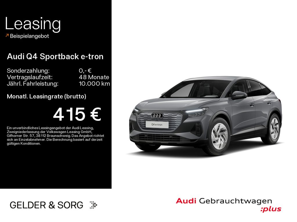 Bild des Angebotes Audi Q4 Sportback e-tron 150 kW 415km/WLTP*LED*Sound