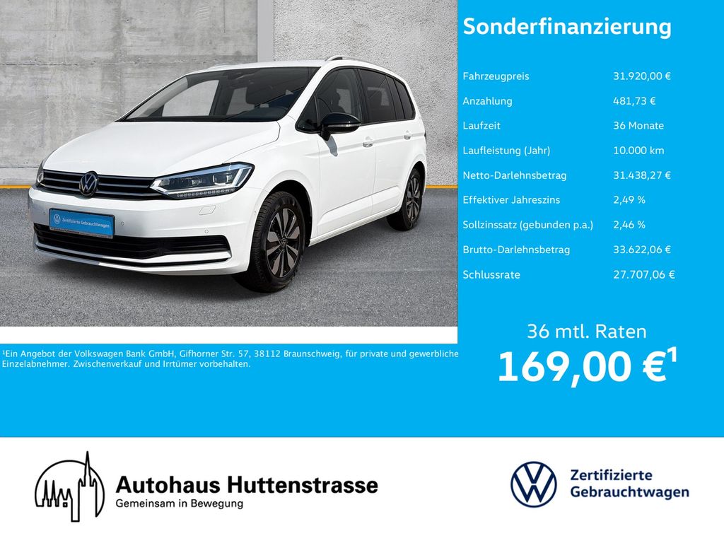 Bild des Angebotes Volkswagen Touran 2.0 TDI DSG Goal AHK eKLAPPE ACC