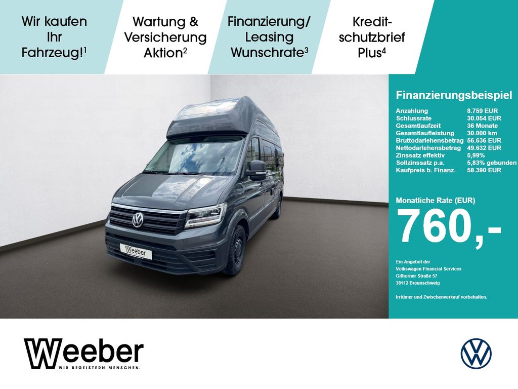 Bild des Angebotes Volkswagen Grand California 600 HOCHBETT LED NAVI SOLAR