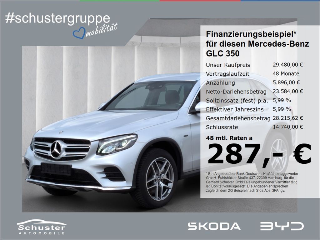 Bild des Angebotes Mercedes-Benz GLC 350 e 4Mat AMG-Line*AHK LED HeadUp Leder 19*