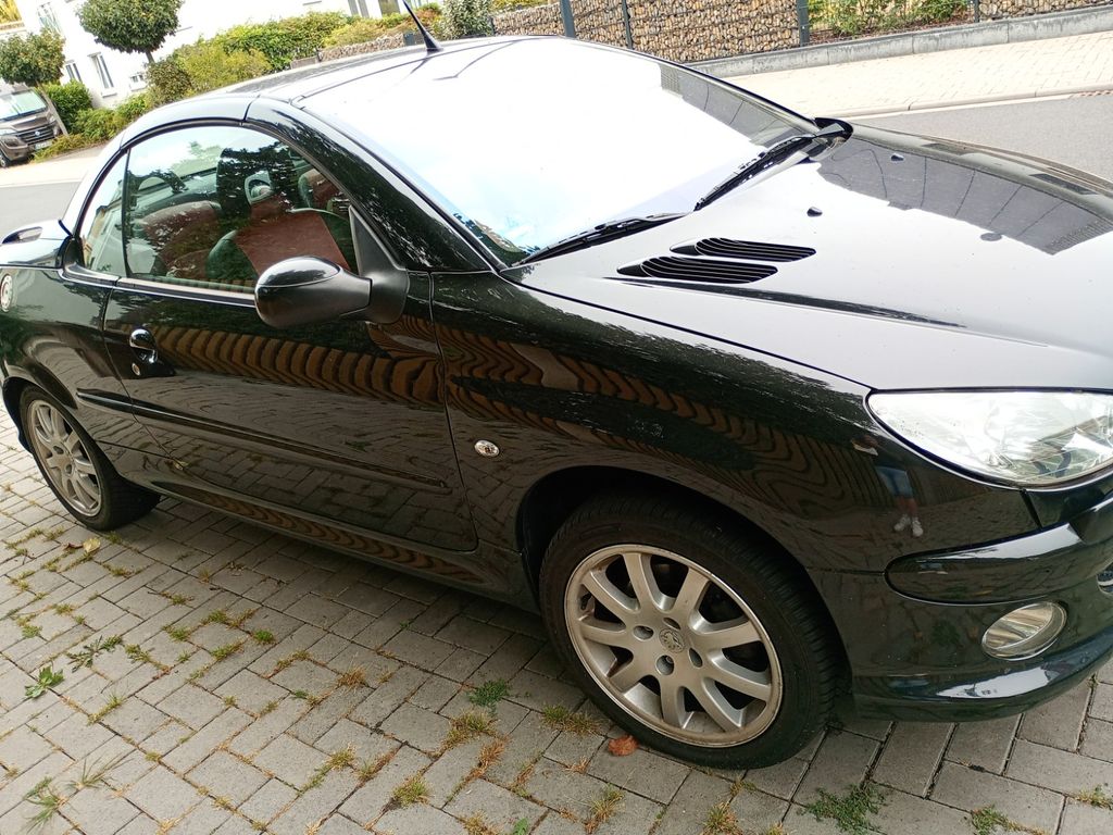 Bild des Angebotes Peugeot 206 CC Sport 110 Nacht Schwarz Sport