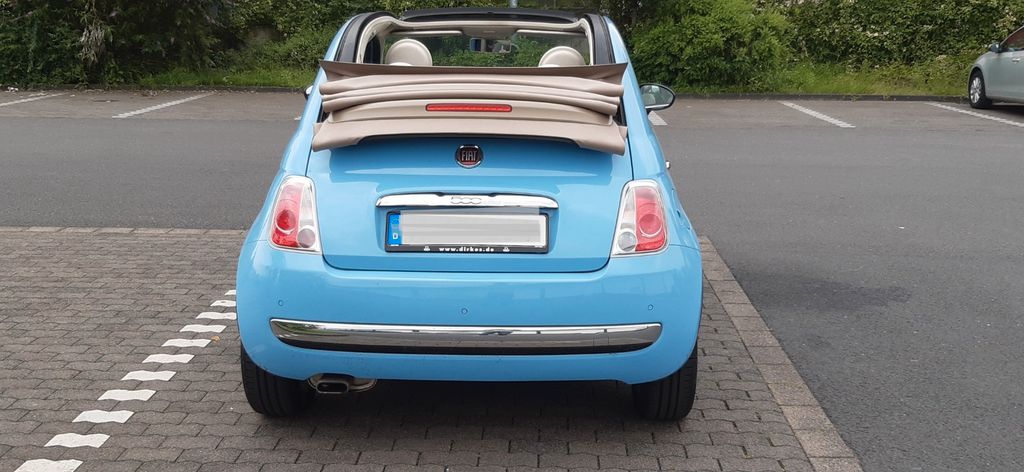 Bild des Angebotes Fiat 500C / Cabrio 1.2 Lounge - nur 54.000 km, TOP-