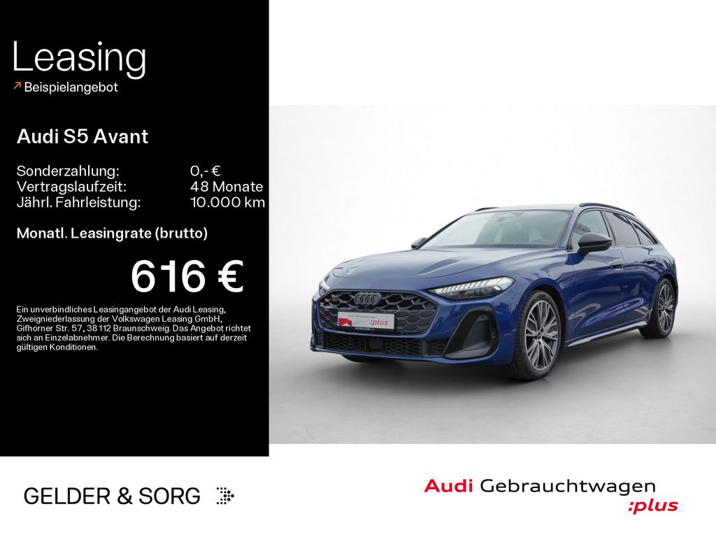 Bild des Angebotes Audi S5 Avant TFSI quattro Massage*HuD*Pano*schwarz*