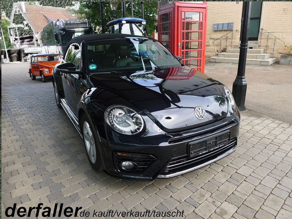 Bild des Angebotes Volkswagen Beetle Cabrio DSG schwarz R-Line